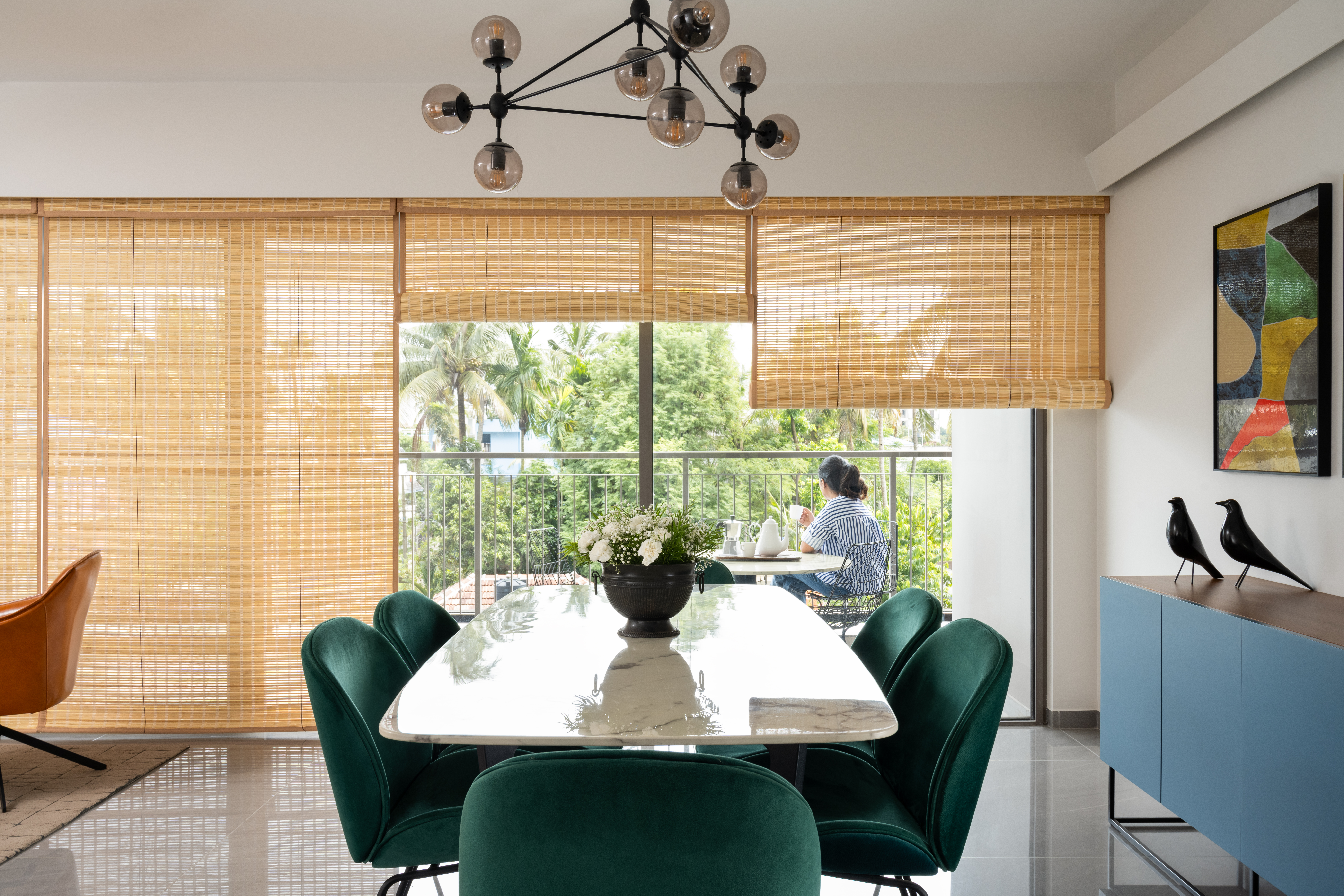 Modern Comfort Bamboo Blinds
